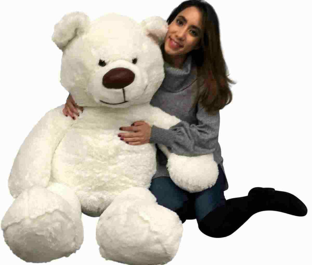 White 5 Feet Tall Plush Stuffed Animal X848