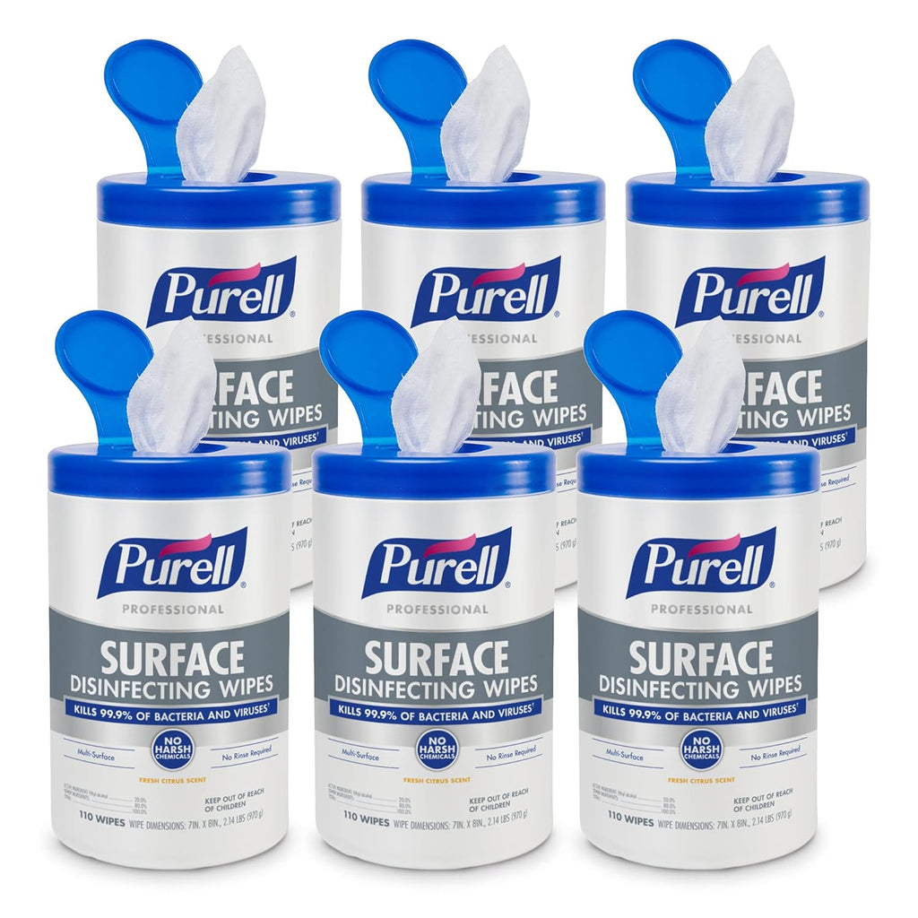 Citrus Scent 110 Count Surface Disinfecting Wipes Y446