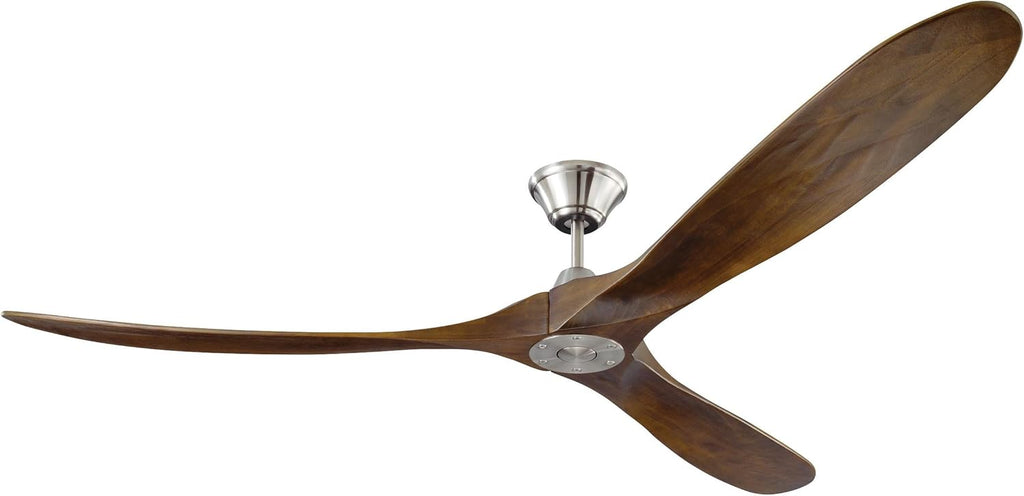 Matte Black Outdoor Ceiling Fan with Remote Control D139