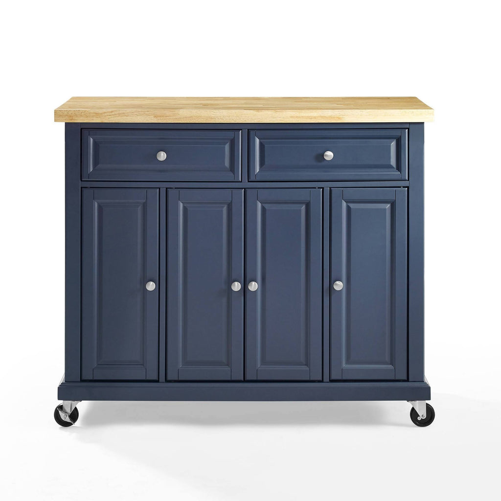 Navy Kitchen Cart X27153