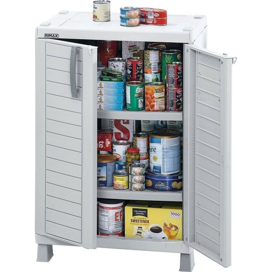 Light Gray Medium Storage Cabinet R619