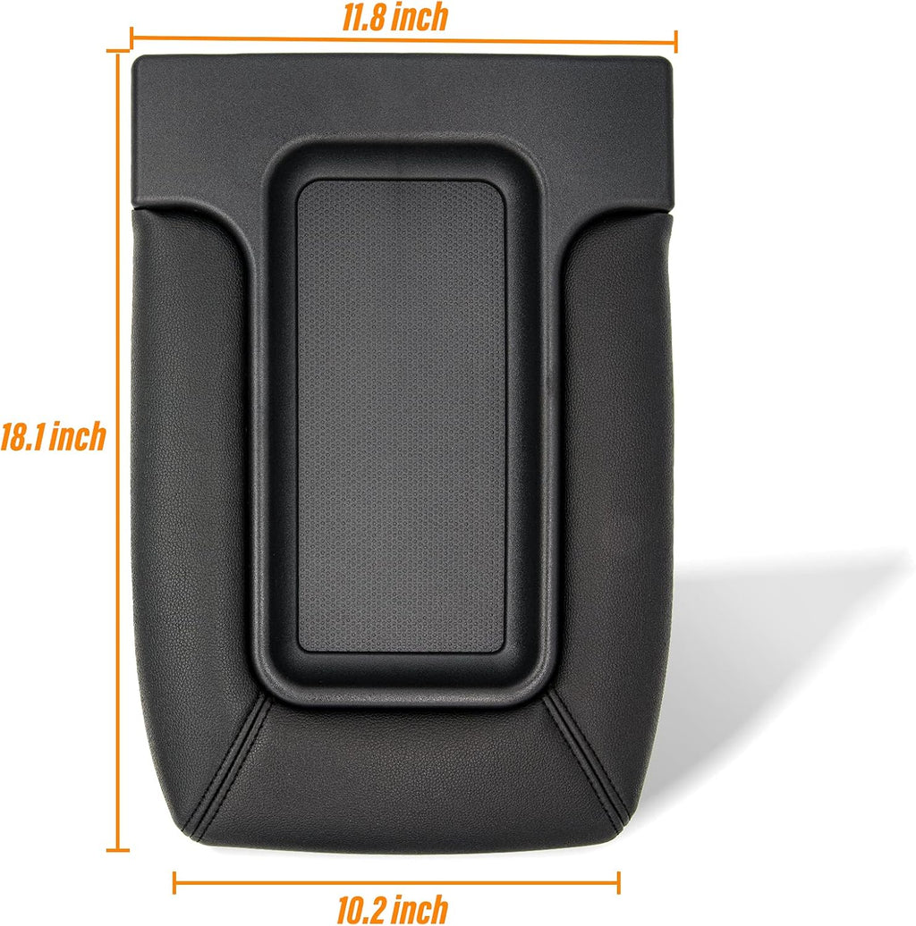 Center Console Lid Replacement Kit Dark Gray Pack of 2 E929
