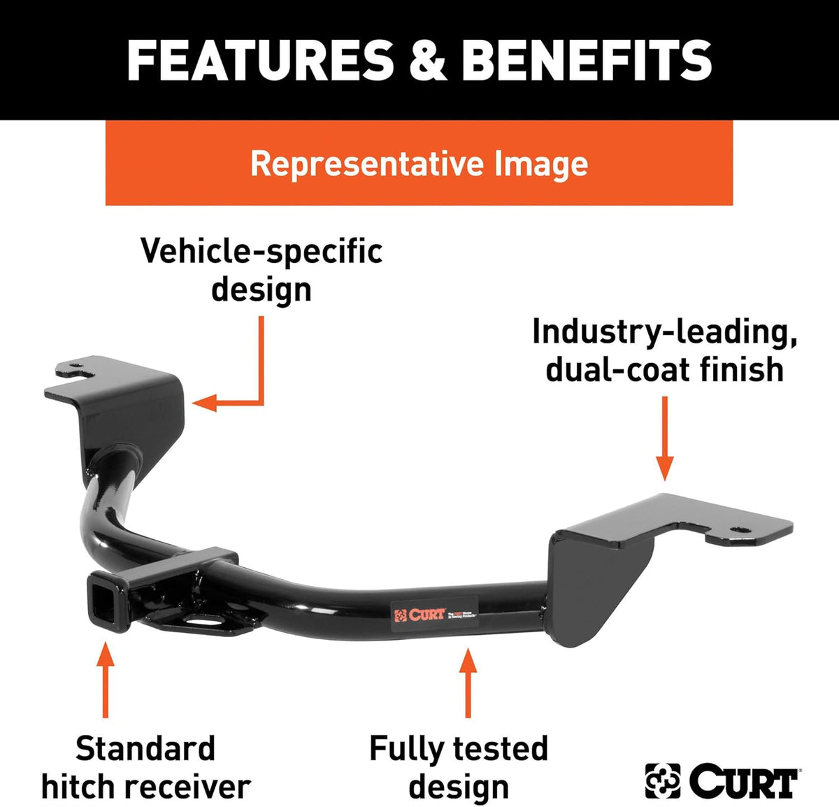 Class 1 Trailer Hitch with Ball Mount J667