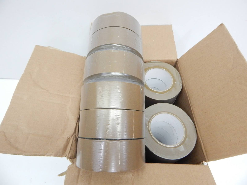 High Tensile Kraft Flatback Carton Sealing Tape, 7 Mils Thick, 55 yds Length P1464