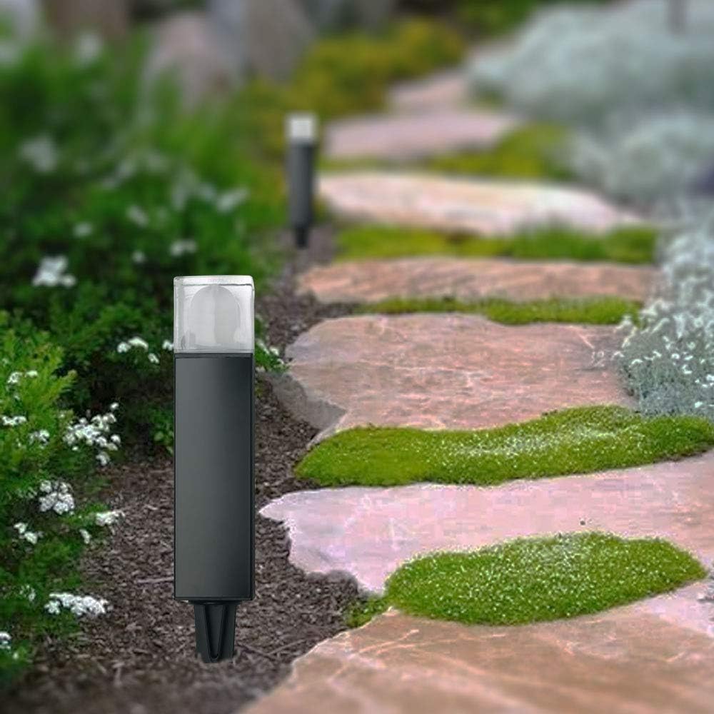 Low Voltage Waterproof Aluminum 12V 3W 3000K Landscape Lights 4-Pack Y3975