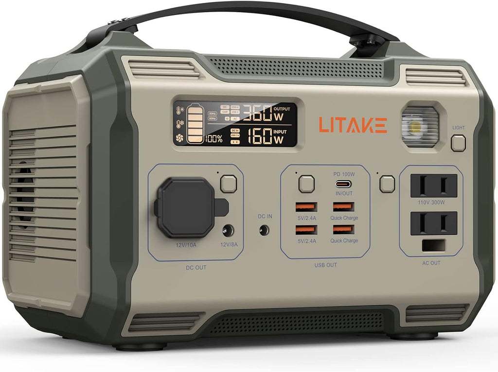 Portable Power Station 281Wh Solar Generator F317