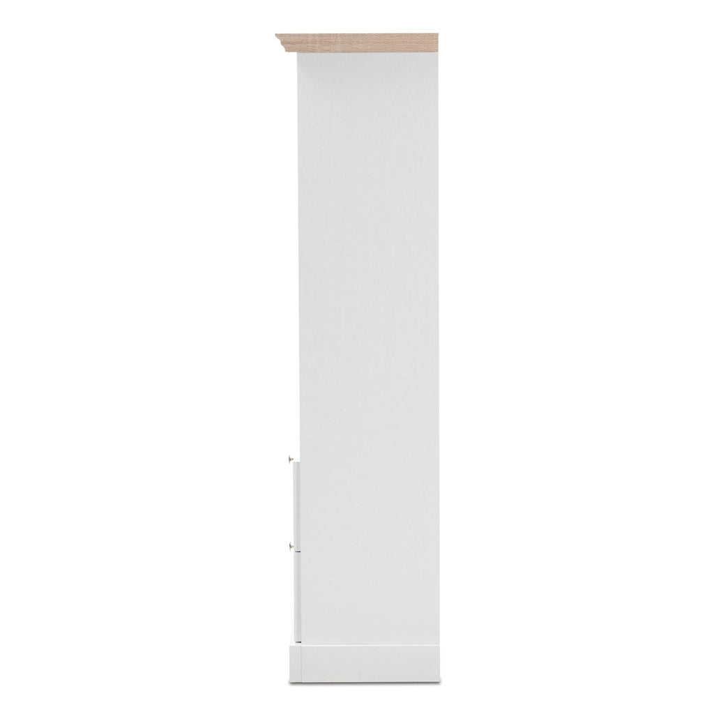 Oak White Two Tone Bookcase C8938