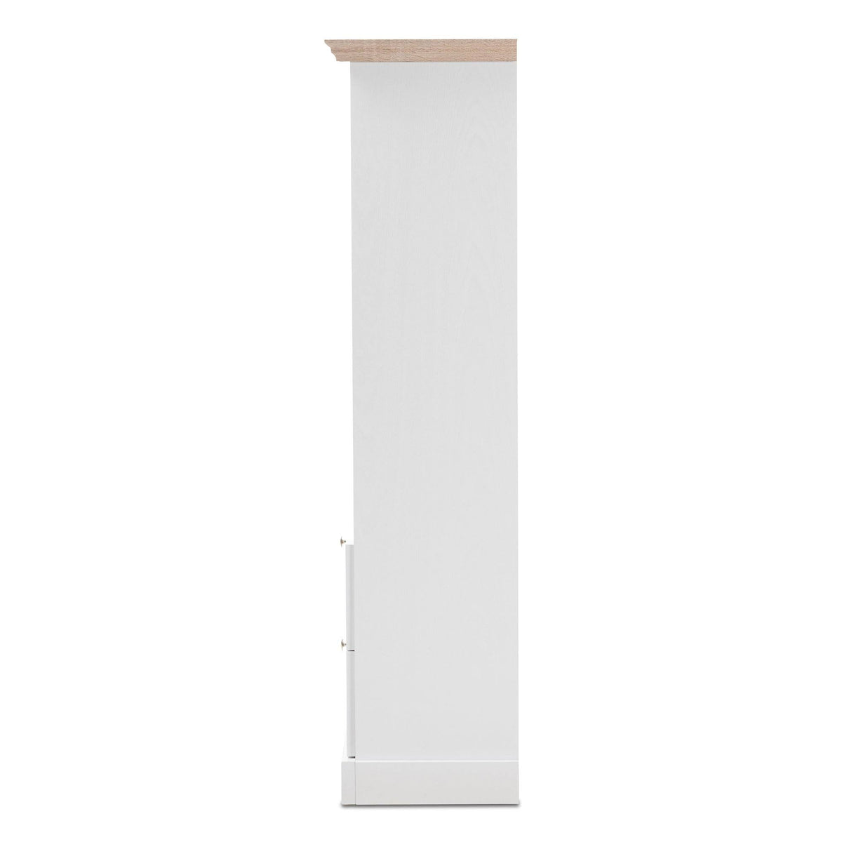 Oak White Two Tone Bookcase C8938