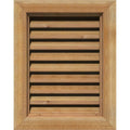 Unfinished Functional Vertical Gable Vent N82704
