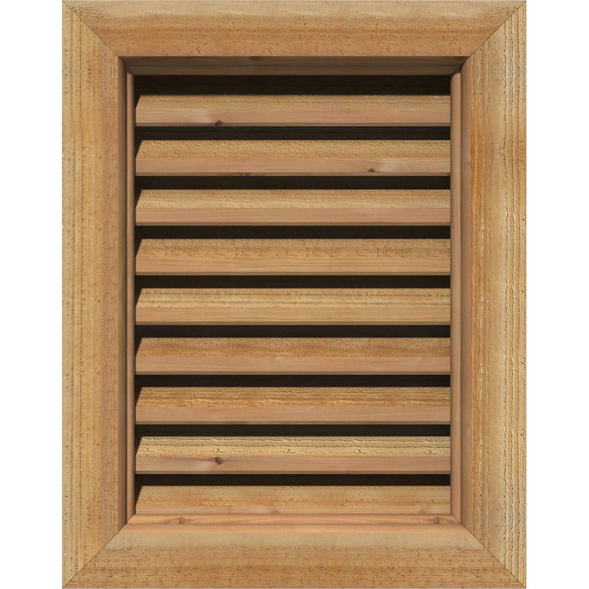 Unfinished Functional Vertical Gable Vent N82704