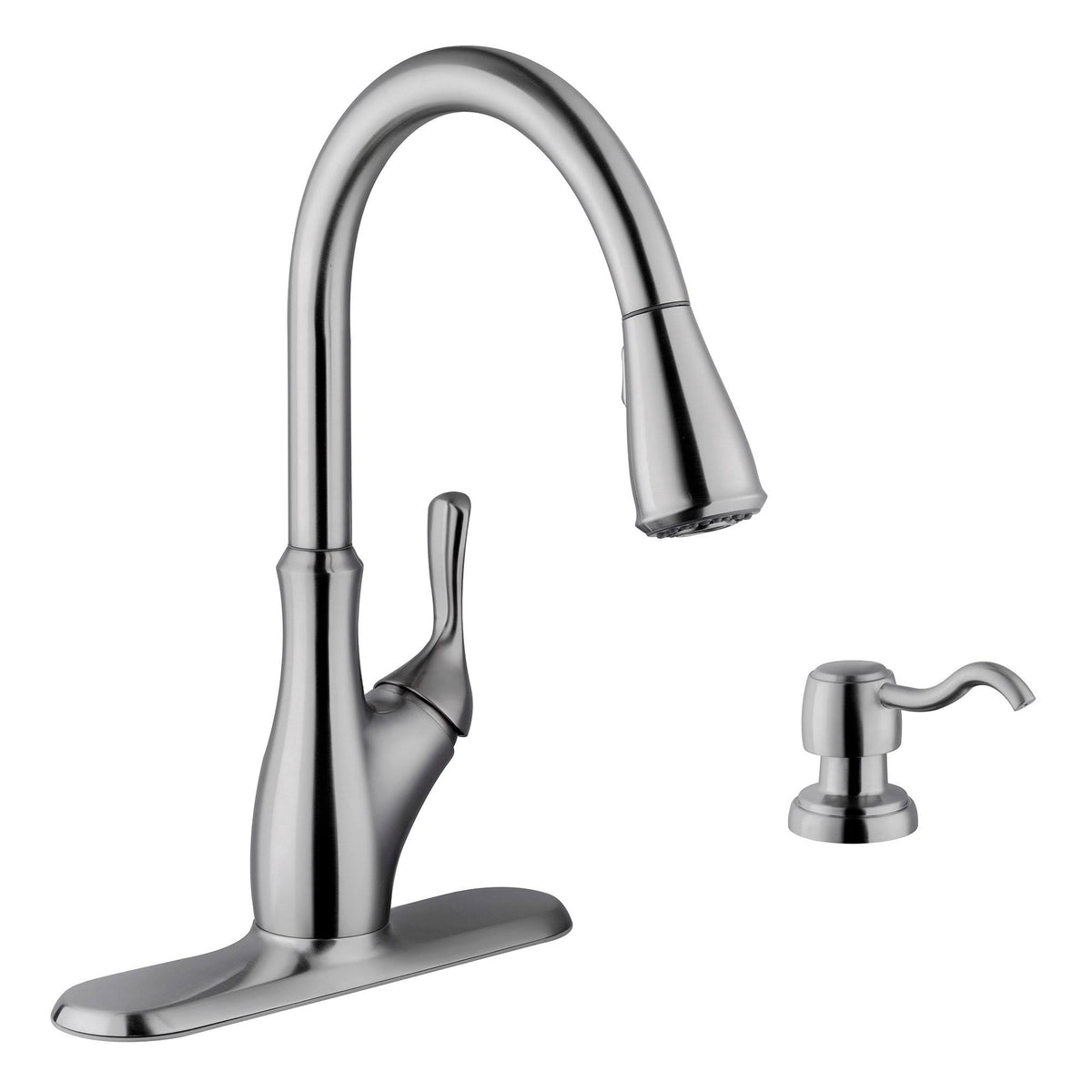 23-1/4x22 Stainless Steel Utility Sink and Faucet E511356
