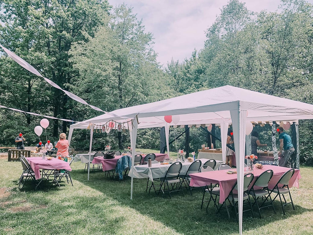 10'x30' Heavy Duty Canopy Tent with 6 Removable Side Walls R447836