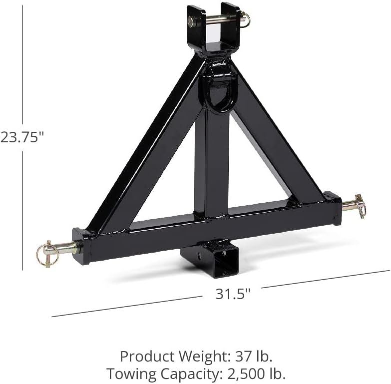 Heavy Duty 3 Point Trailer Hitch Category 1 R583