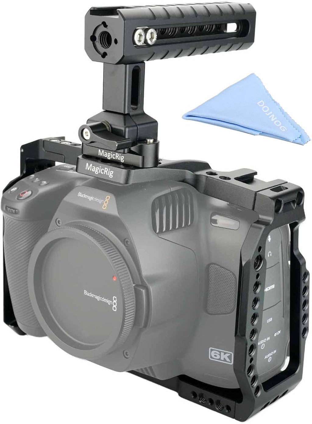 Camera Full Cage with NATO Rail, NATO Top Handle, T5 SSD Mount L3230