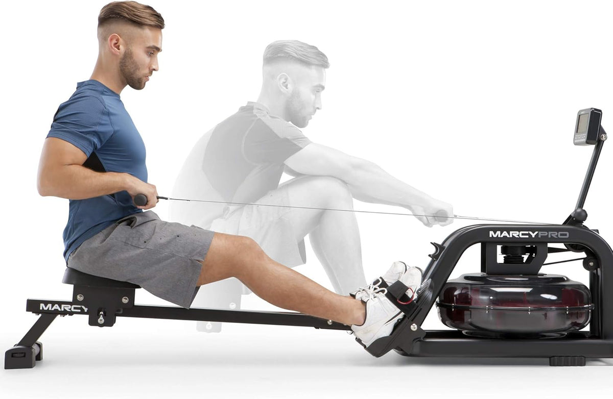 Black Water Rowing Machine 300-lb Capacity O82665