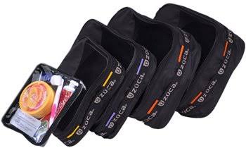 Black Travel Insert Bag and Frame with 5 Pouches and Travel Cover O15597