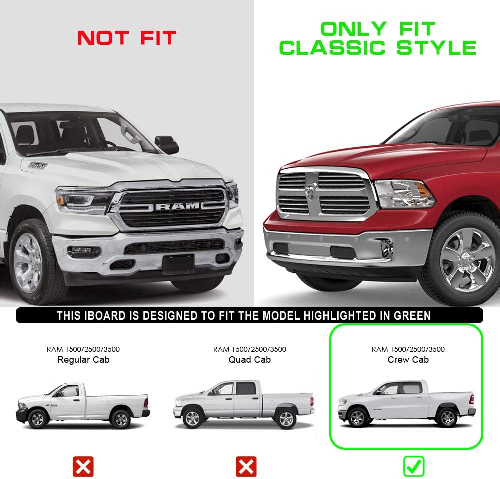 Silver Aluminum Running Boards Side Step Q41950