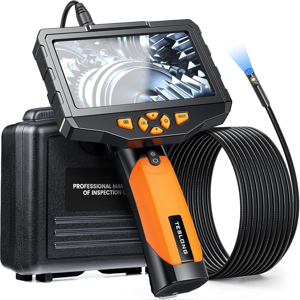5 inches IPS Dual Lens Borescope Endoscope Camera X83917