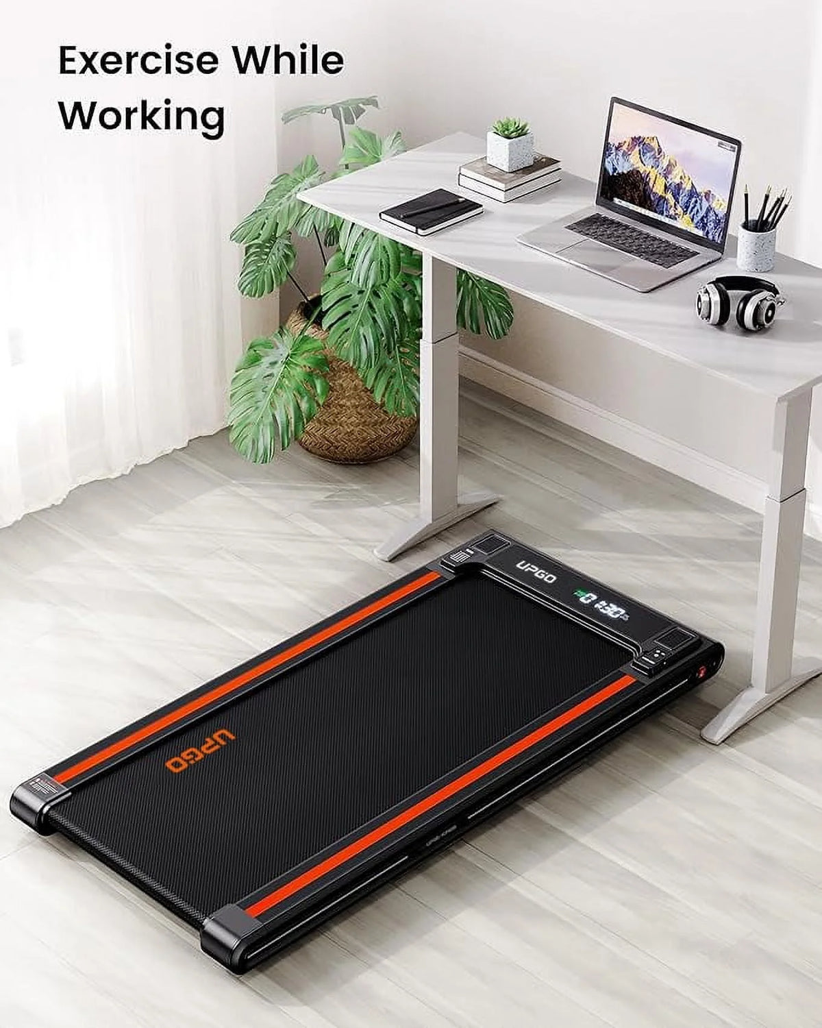 2.5HP Walking Pad Treadmill with Remote Control X341