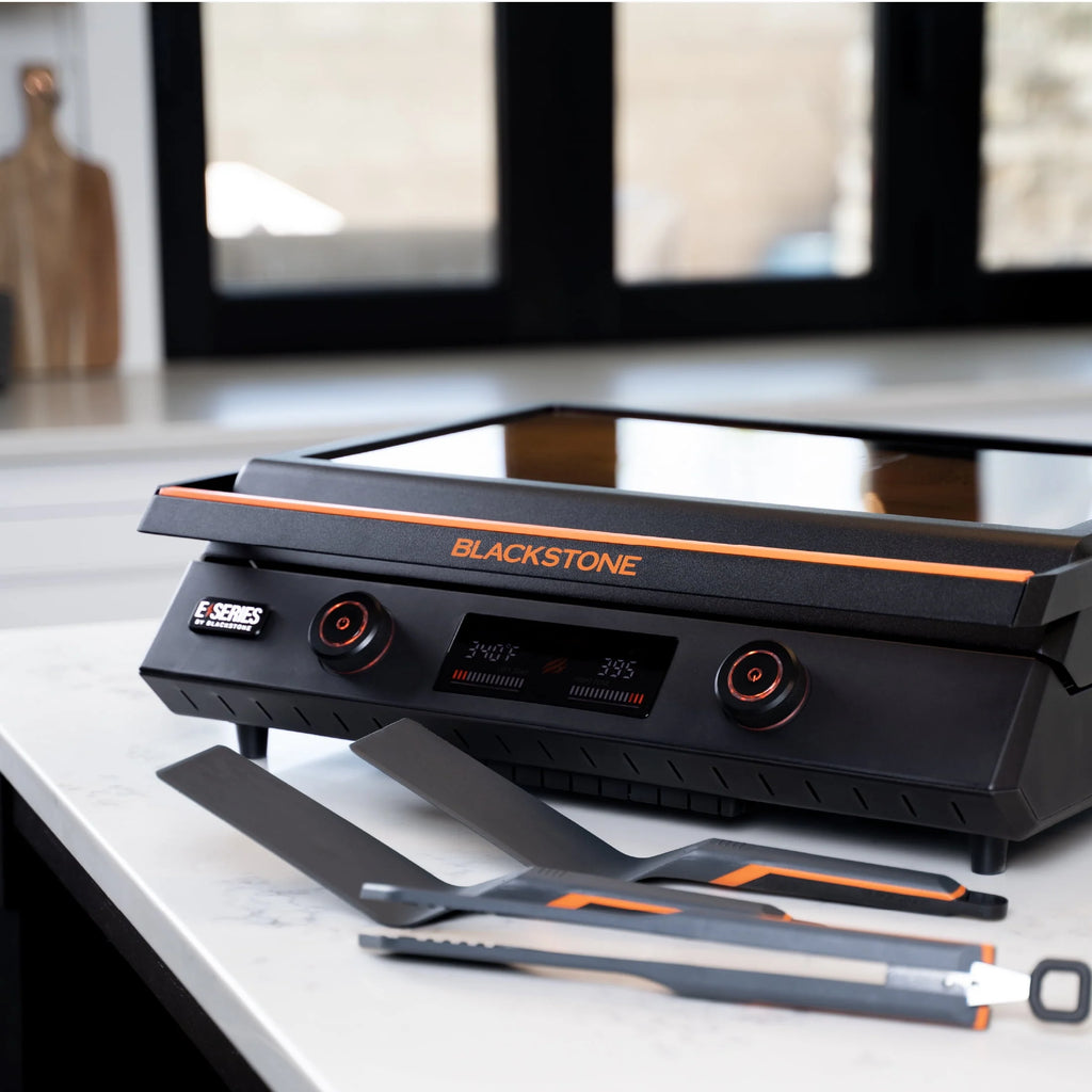 22 Electric Tabletop Griddle with Prep Cart Y2894