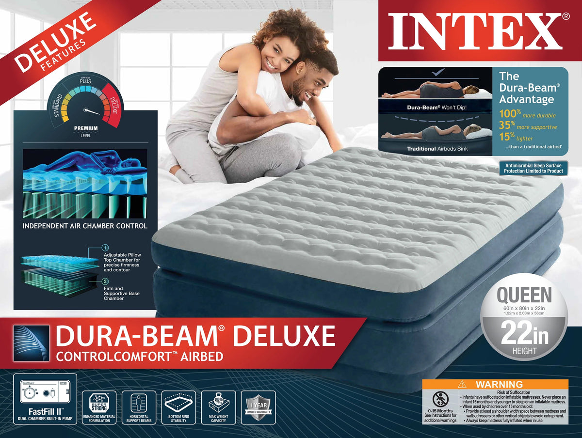 Queen Air Mattress with Internal Pump Y894865