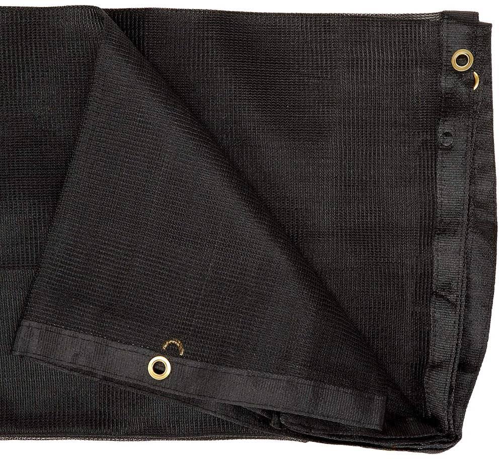 Black Polyethylene Mesh Tarp F9940