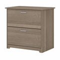 2 Drawer Lateral File Cabinet in Ash Gray B6214