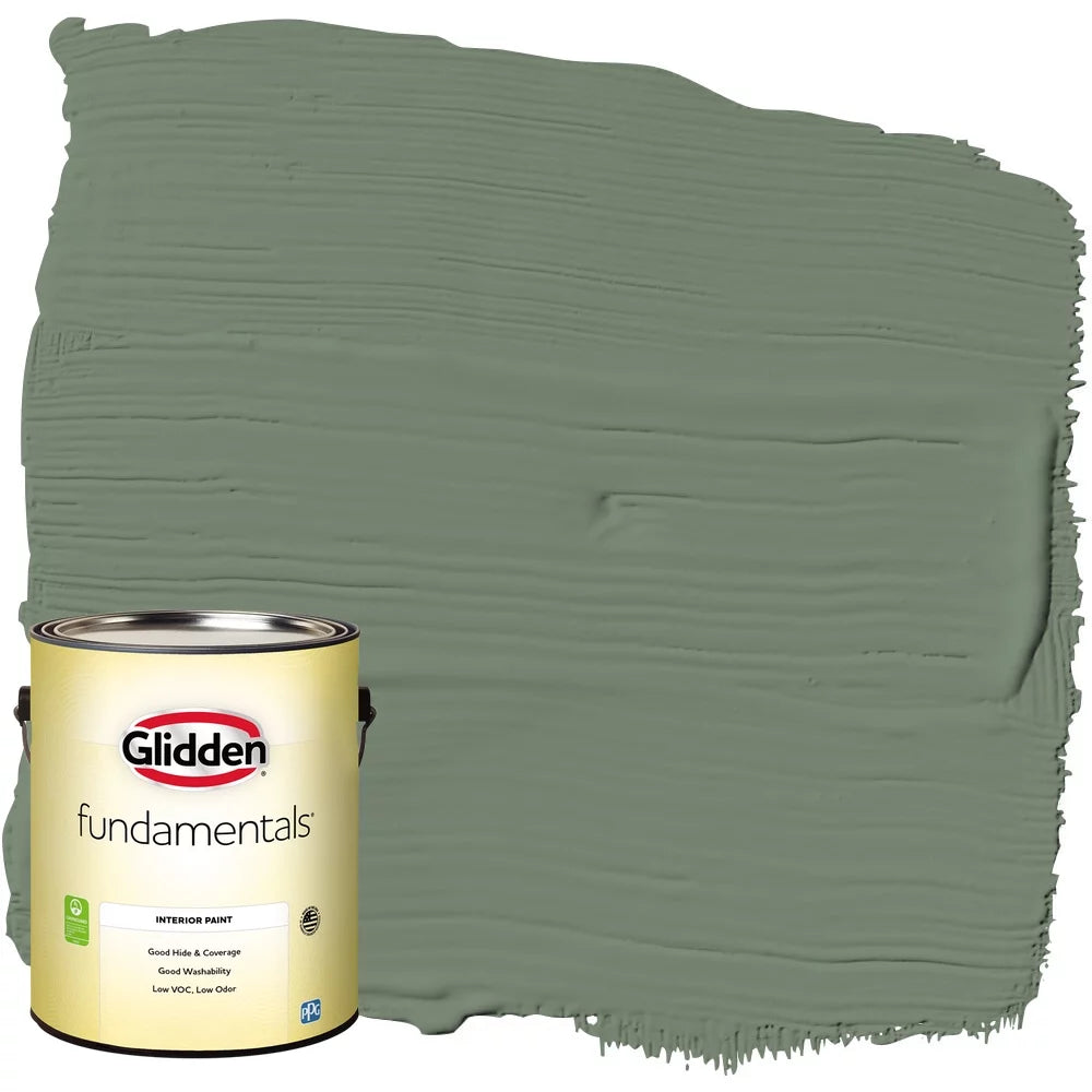 Green Eggshell Interior Paint 1 Gallon H1218
