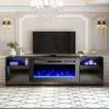 70'' Fireplace TV Stand with 36'' Electric Fireplace M1363