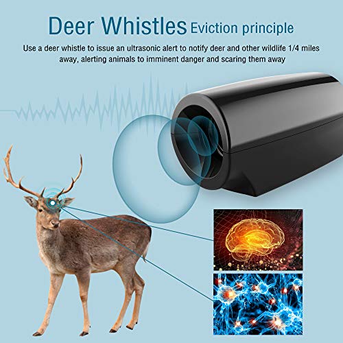 Deer Warning Whistles 2 Pack Mini Size O15213