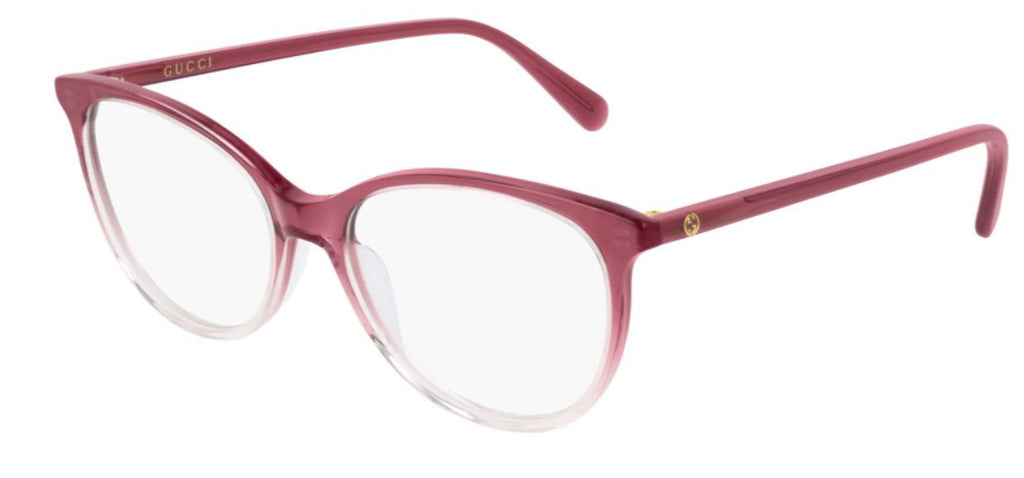 Cat Eye Red Shiny Burgundy Women's Eyeglasses Q824
