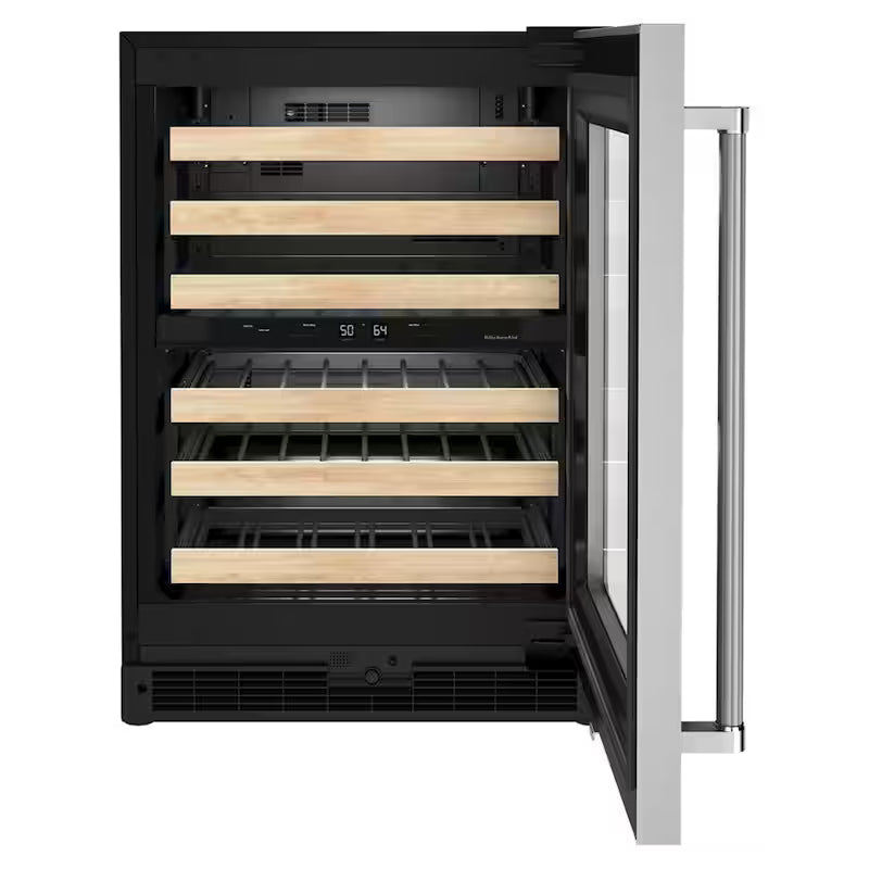 24 in. Dual Zone Built-In Undercounter Wine Cooler H258