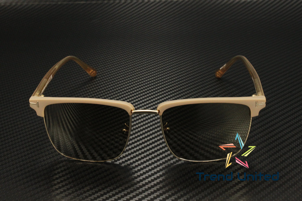 Dark Havana Mirror 55 mm Men's Sunglasses B71707