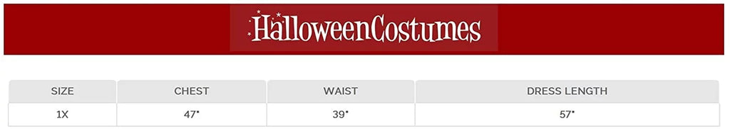 Plus Size Costume G66430