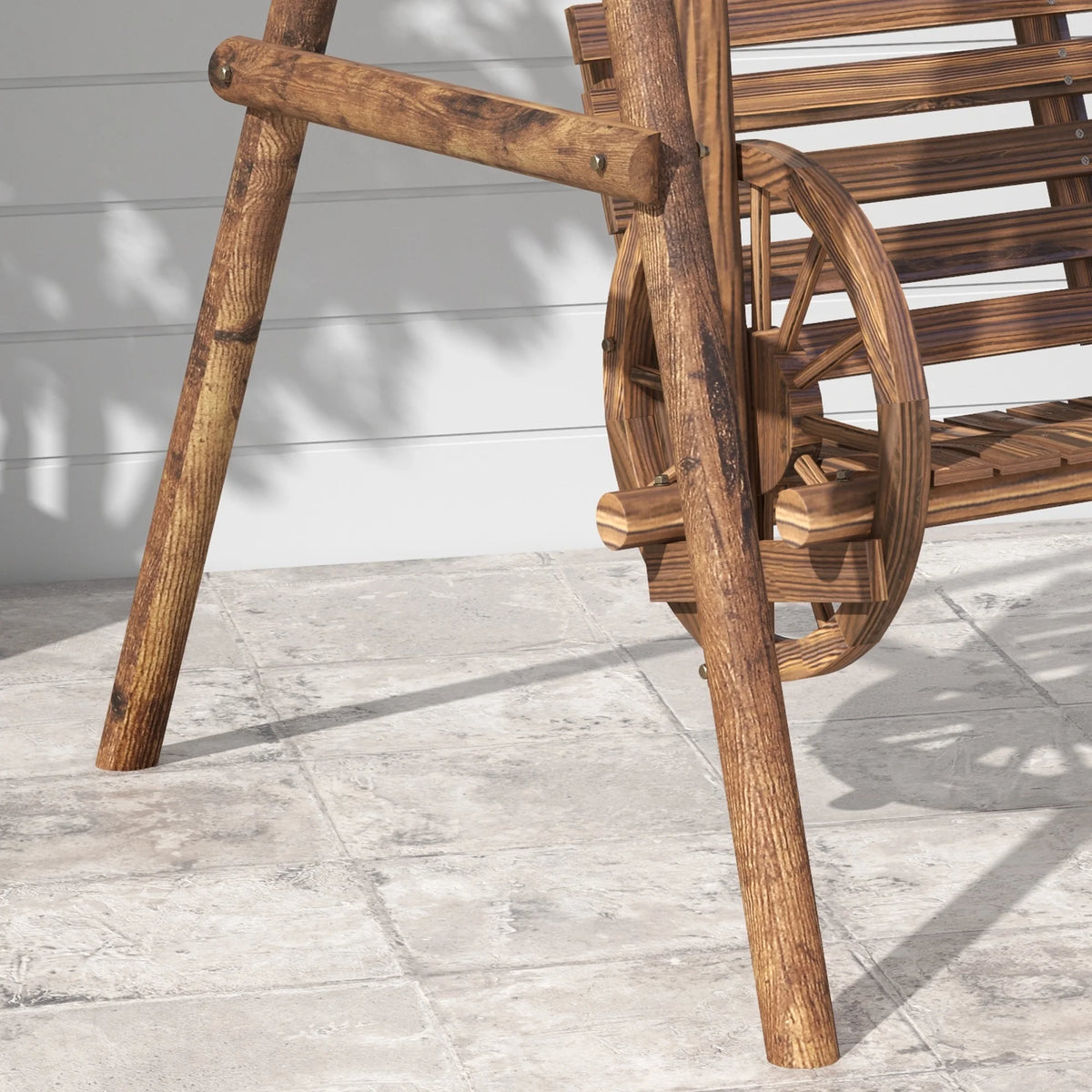 2 Seat Porch Swing with Stand B2881