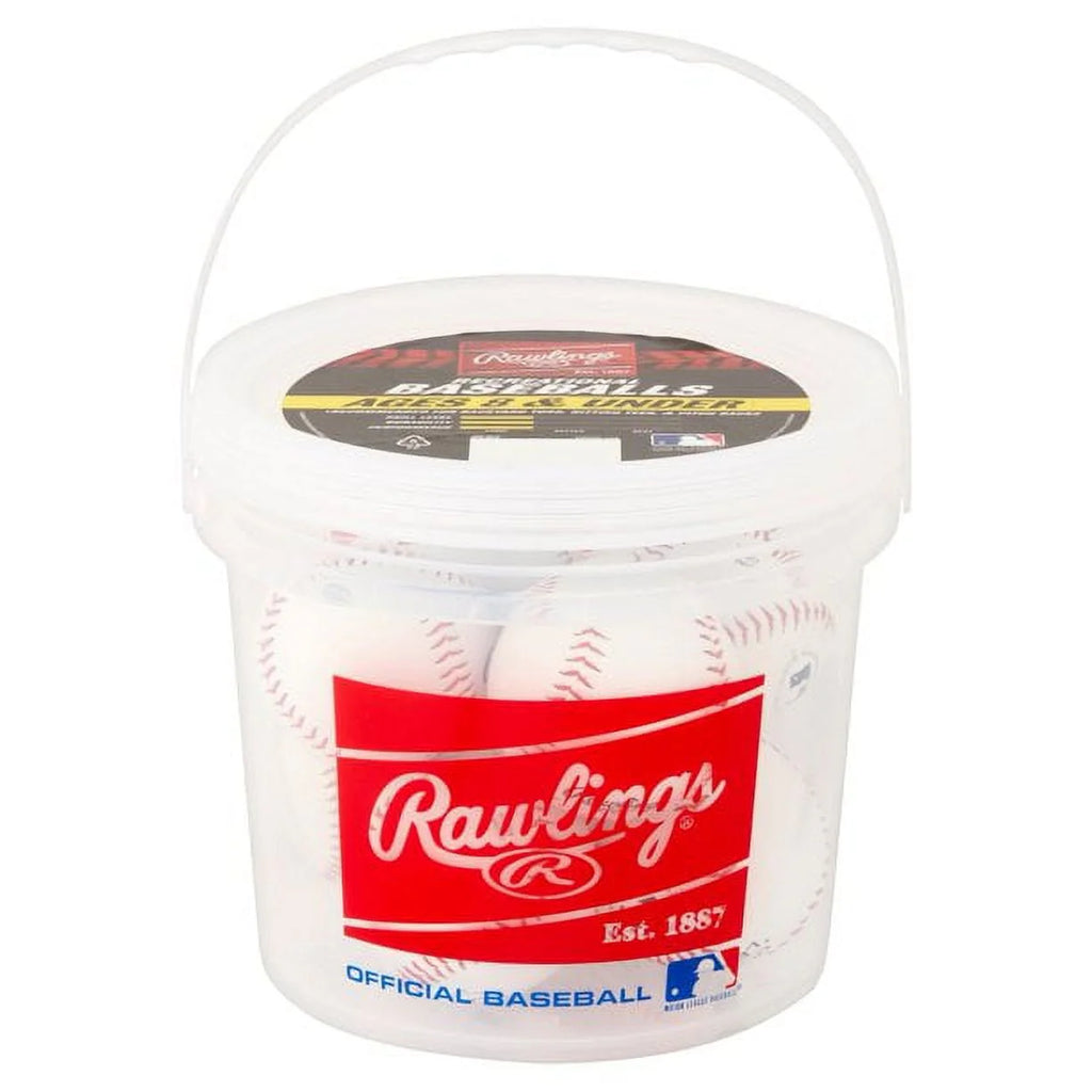 Recreational Baseball Bucket, 8 Count H92660