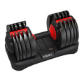 Adjustable Dumbbell 5-52.5 lbs Black Single O8796
