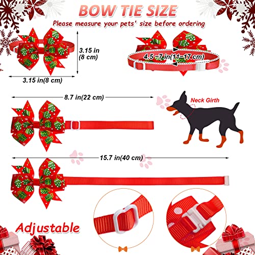 85 Pcs Christmas Dog Ties Set L113
