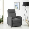 Gray Black Fabric Massage Chair U56584