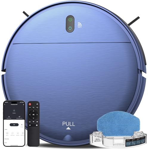 Robot Vacuum and Mop Combo, 2 in 1 Self-Charging Robotic Vacuum W683