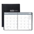 24-Month Recycled Ruled Monthly Planner, 11 x 8.5, Black Cover I485643