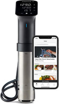 Sous Vide Precision Cooker 1200 Watts Black and Silver H9498