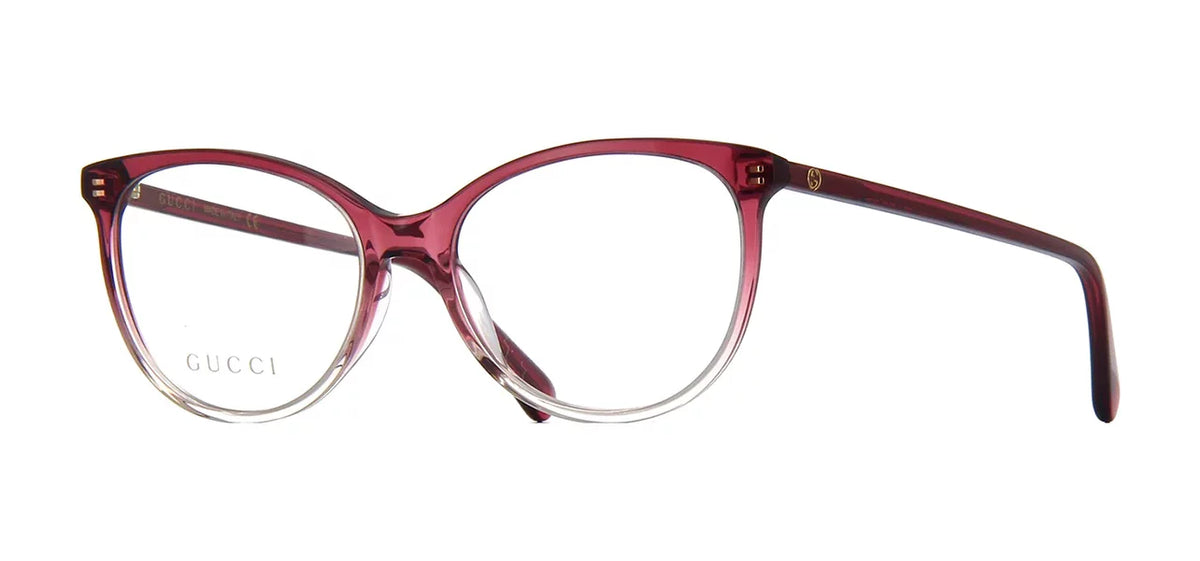 Cat Eye Red Shiny Burgundy Women's Eyeglasses Q824