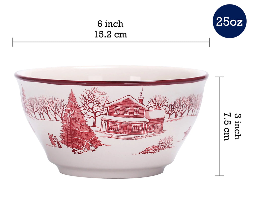 25oz Cereal Bowls Set of 4 U479891