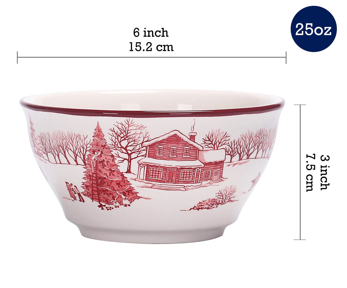 25oz Cereal Bowls Set of 4 U479891