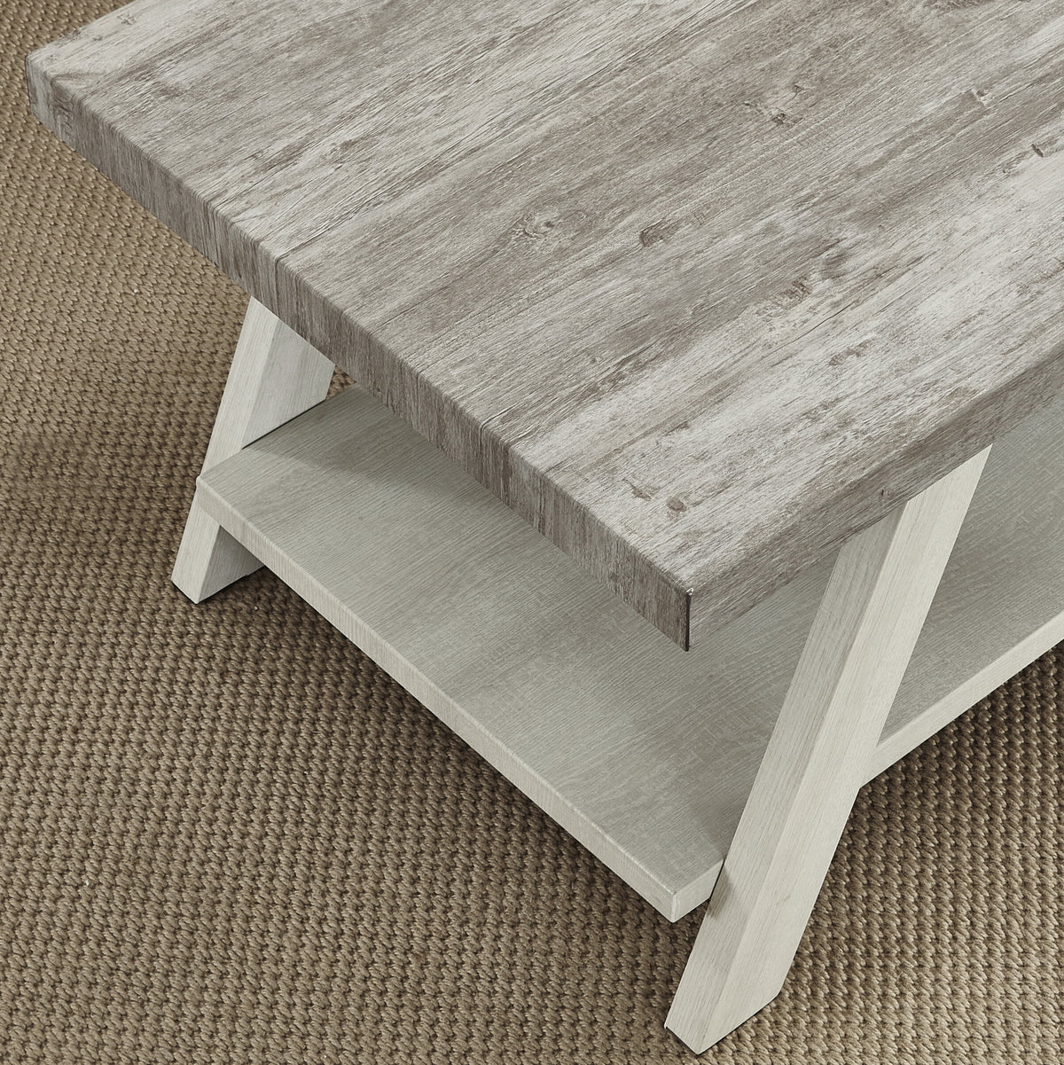 Contemporary Wood End Table T5635
