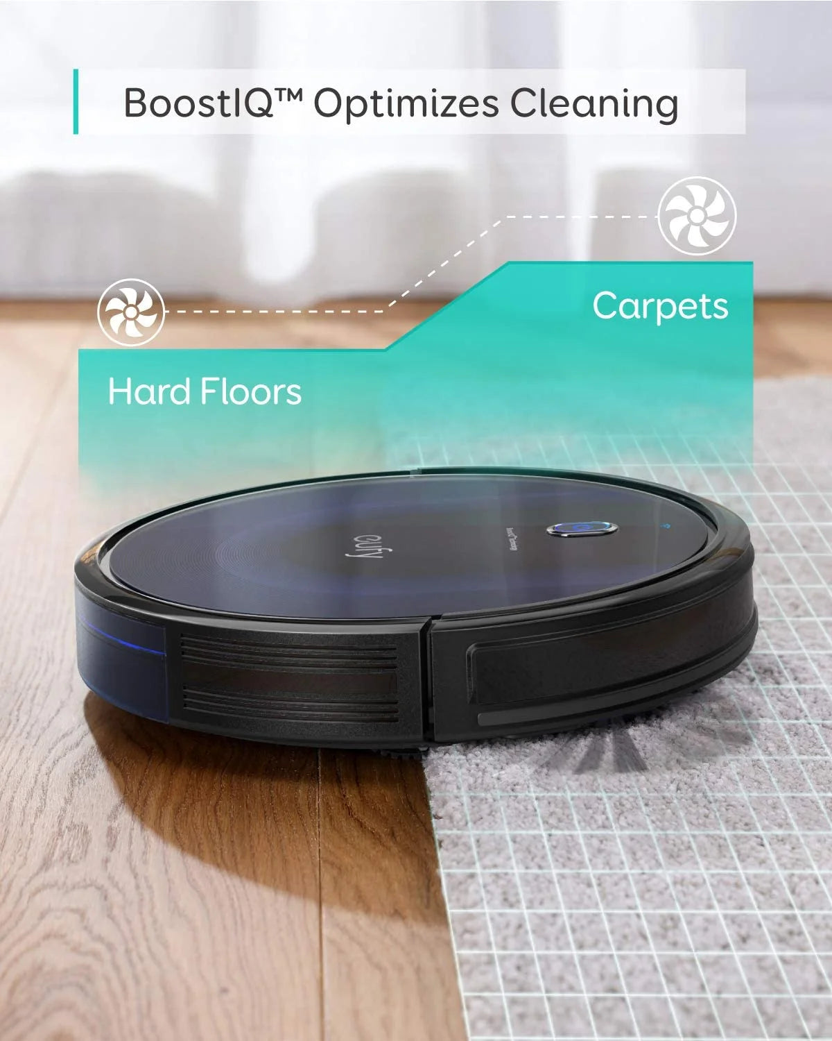 Wi-Fi Connected 2000Pa Suction Robot Vacuum Cleaner R5322