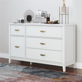 White Wide Dresser V992