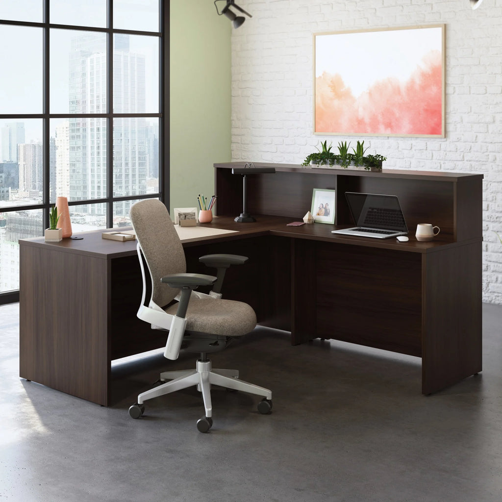 Engineered Wood Reception Station Hutch X490