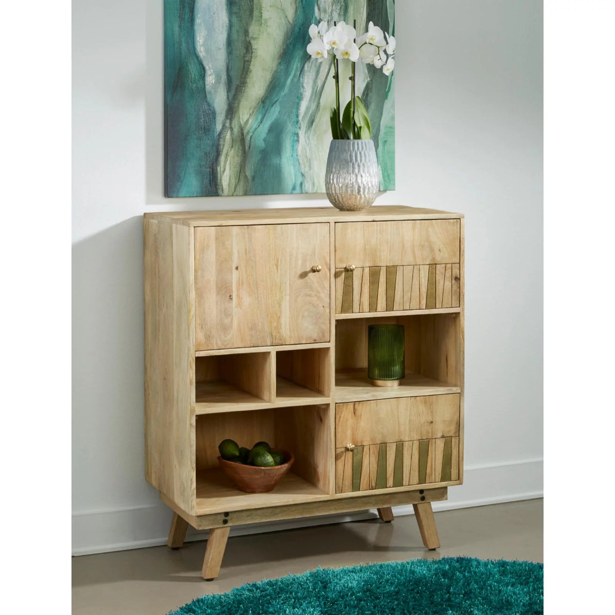 3 Door Tall Accent Cabinet O1362